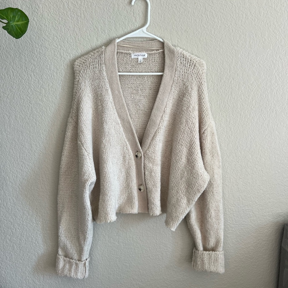 Soft Cropped Cardigan